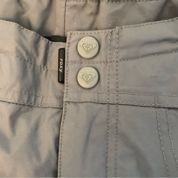 Roxy Snowboard / Ski Gray Pants Medium M - Picture 9 of 12